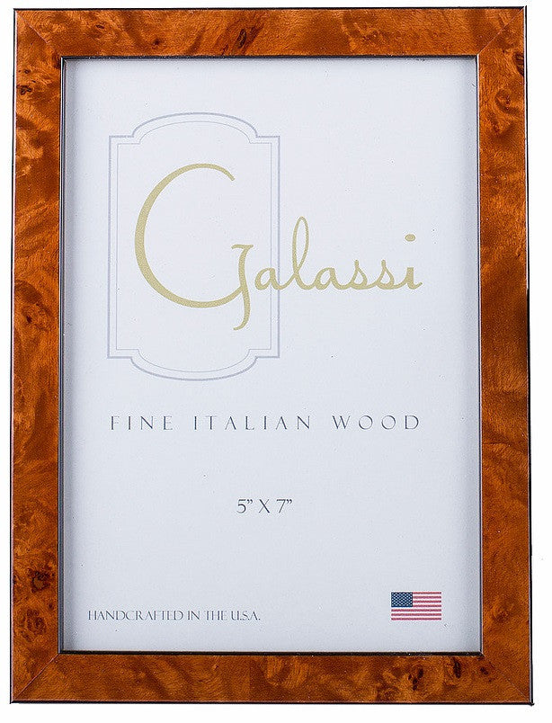 Frame Galassi Chestnut Burl Wood